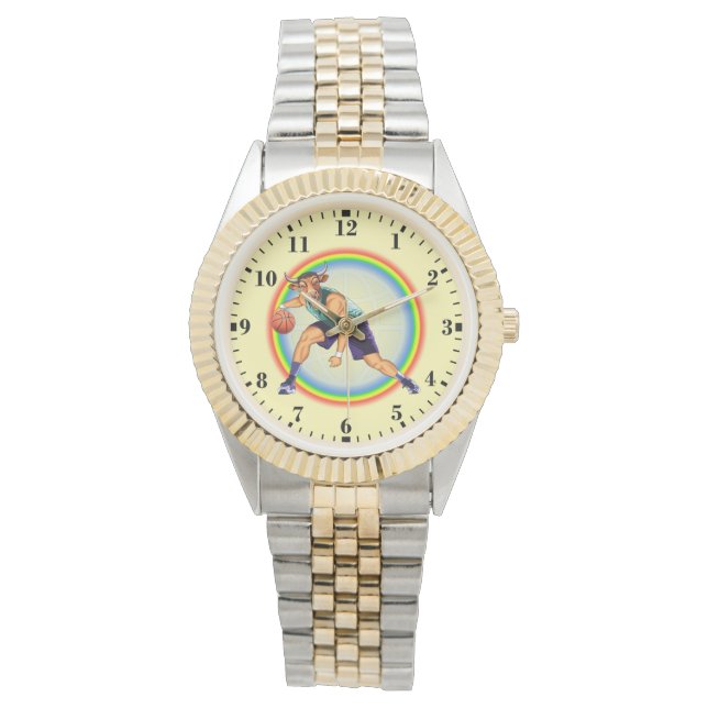 Reloj De Pulsera Chicago bulls basketball player in action (Anverso)