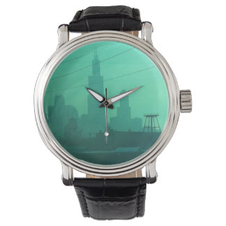 Reloj De Pulsera Chicago City Lover Watch