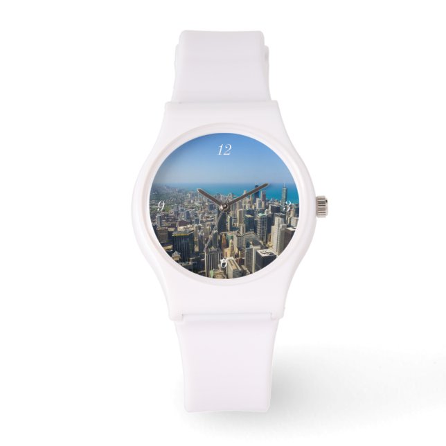 Reloj De Pulsera Chicago desde arriba (Anverso)