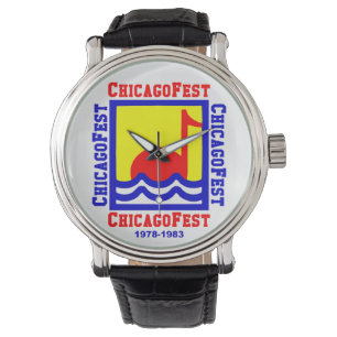 Reloj De Pulsera Chicago Fest, Chicago IL (1978-1983)