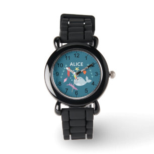 Reloj De Pulsera Chicas acribillan el narco arcoiris moderno y nomb