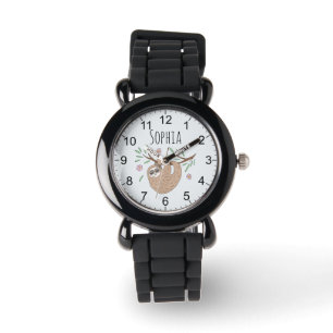 Reloj De Pulsera Chicas acribillan la frase dormido animal y nombra