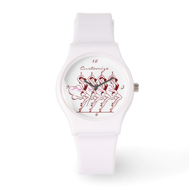 Reloj De Pulsera Chicas bailarines Thunder_Cove (Anverso)