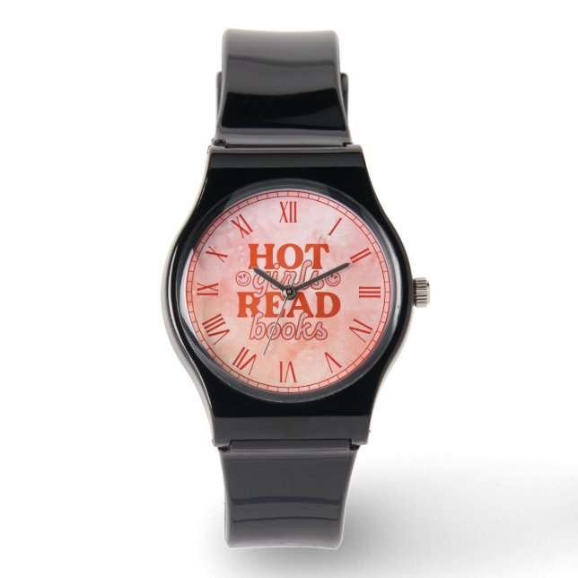 Reloj De Pulsera Chicas Calientes Leen Libros (Anverso)