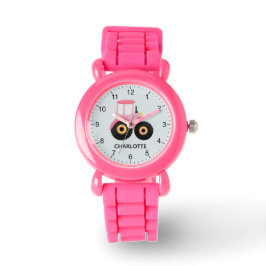 Reloj De Pulsera Chicas Cute Niños Tractores De Granja Rosa