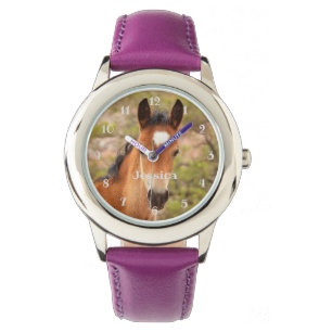 Reloj De Pulsera Chicas de Caballos Bebés