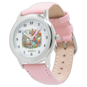 Reloj De Pulsera Chicas de comestibles mixtos animales personalizab