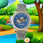 Reloj De Pulsera Chicas de corte lentitud añadir nombre<br><div class="desc">diseño por www.etsy.com/shop/PrettyGrafikDesigns</div>