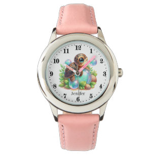 Reloj De Pulsera chicas de Guay tortuga marina añaden nombre a relo