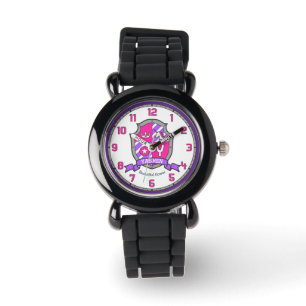 Reloj De Pulsera chicas de Yasmin llaman letra Y unicorn rosa