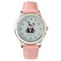 Chicas educados y Minimalistas Panda Bear Kids