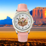 Reloj De Pulsera chicas lindos Amantes de la Cowgirl<br><div class="desc">chicas lindos amantes de las vacas Watch</div>