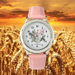 Reloj De Pulsera chicas lindos amantes del conejo añaden nombre<br><div class="desc">chicas lindos amantes del conejo añaden nombre Watch</div>