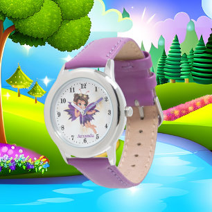 Reloj De Pulsera chicas lindos fantasía hada agregar nombre Watch