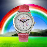 Reloj De Pulsera chicas lindos fantasía unicornio agregar nombre Wa<br><div class="desc">chicas lindos fantasía unicornio agregar nombre Watch</div>