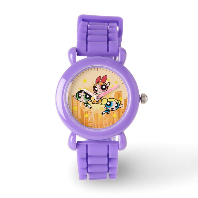 Reloj De Pulsera Chicas poderosos ahorran el día (Anverso)