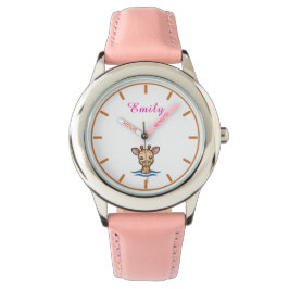 Reloj De Pulsera Chicas se burlan de los niños rosados