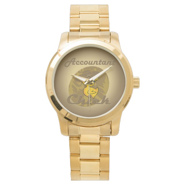 Reloj De Pulsera Chick contable #6 (Anverso)