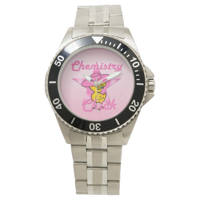 Reloj De Pulsera Chick de Química #8 (Anverso)