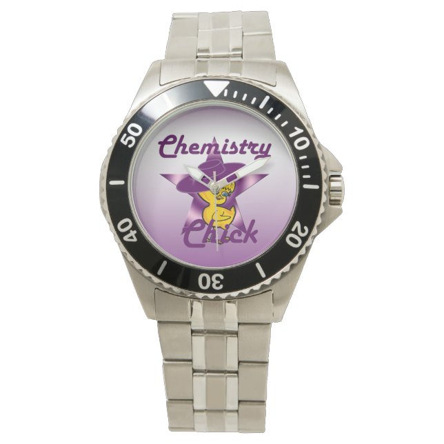 Reloj De Pulsera Chick de Química #9 (Anverso)