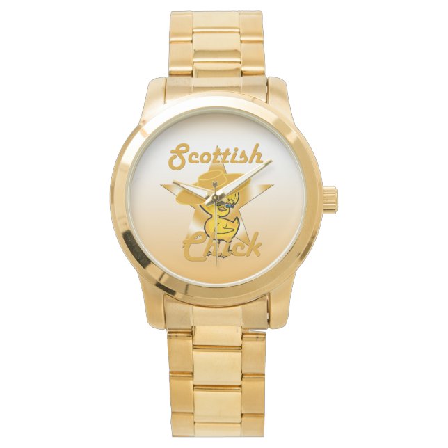 Reloj De Pulsera Chick escocés #10 (Anverso)