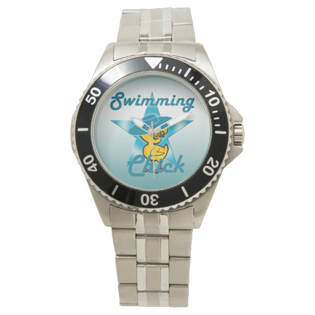 Reloj De Pulsera Chick Nadador #7 (Anverso)