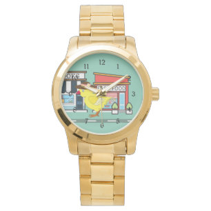 Reloj De Pulsera Chick retirado se va de compras
