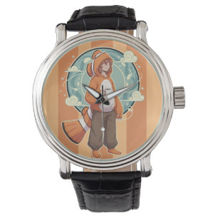 Reloj De Pulsera Chico lindo de anime con disfraz de pez payaso beb