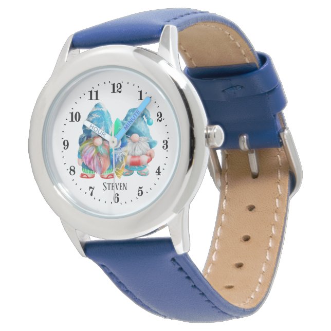 Reloj De Pulsera chicos geniales Los gnomos de verano añaden nombre (Angular)