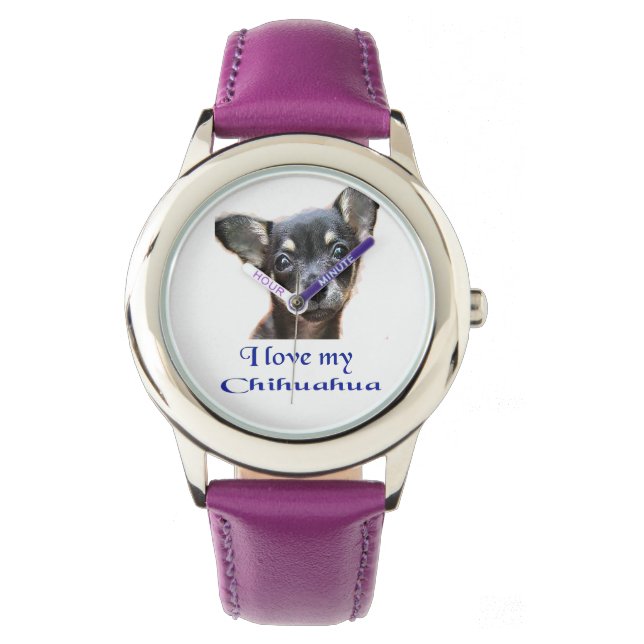 Reloj De Pulsera chihuahua (Anverso)