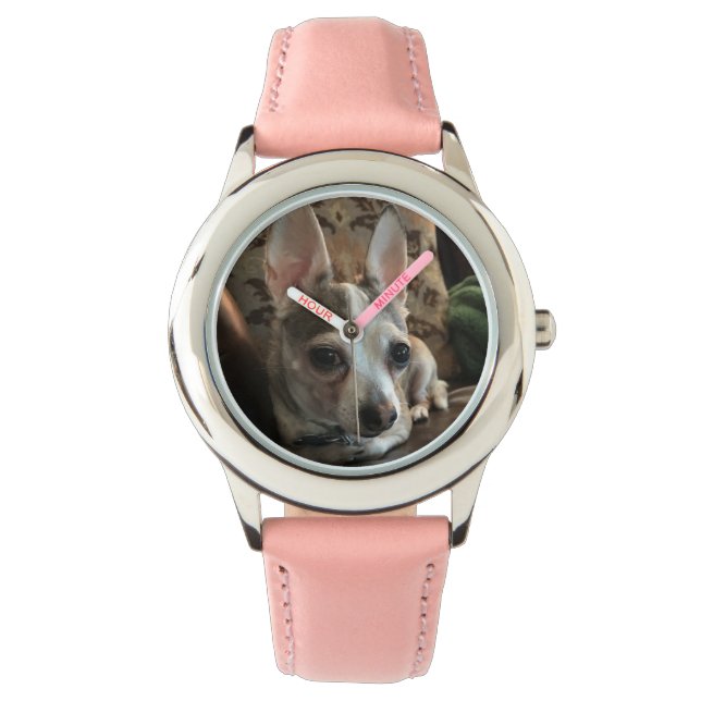 Reloj De Pulsera Chihuahua Dog Watch (Anverso)