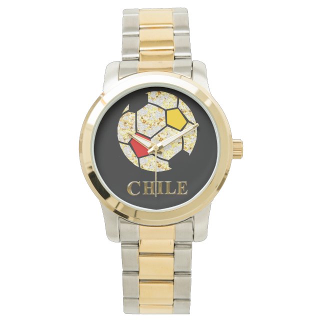 RELOJ DE PULSERA CHILE SOCCER WATCH (Anverso)