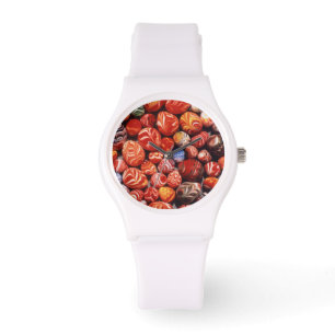 Reloj De Pulsera China, tumbas ming, recuerdos de vidrio pintado