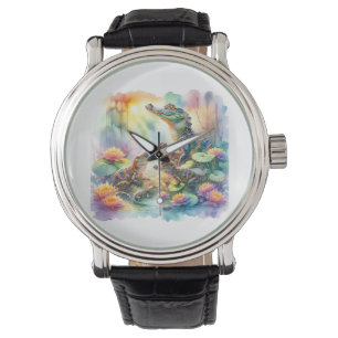 Reloj De Pulsera Chinese Alligators in Harmony 050624AREF127 - Wate
