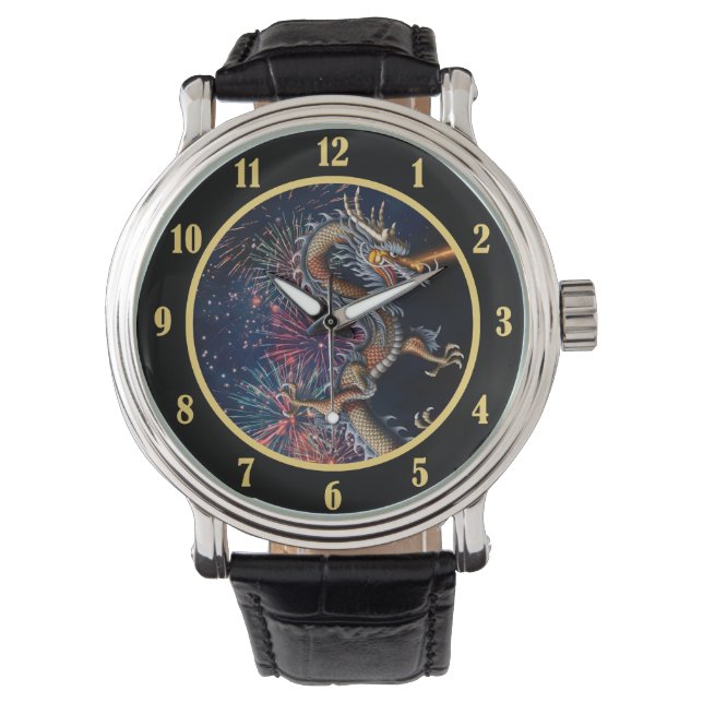 Reloj De Pulsera Chinese Dragon (Anverso)