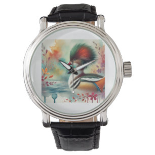 Reloj De Pulsera Chinese merganser in natural harmony 270824AREF142