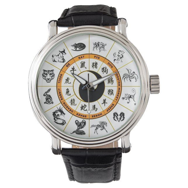 RELOJ DE PULSERA CHINO ZODIAC WRIST WATCH (Anverso)