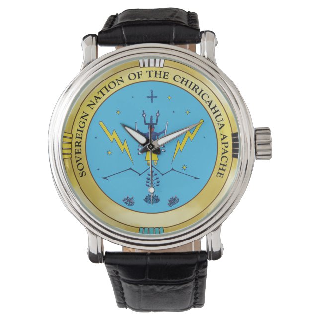 Reloj De Pulsera Chiricahua Apache Watch (Anverso)