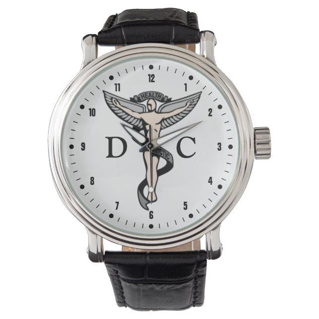 Reloj De Pulsera Chiropractico Emblem DC Watch (Anverso)