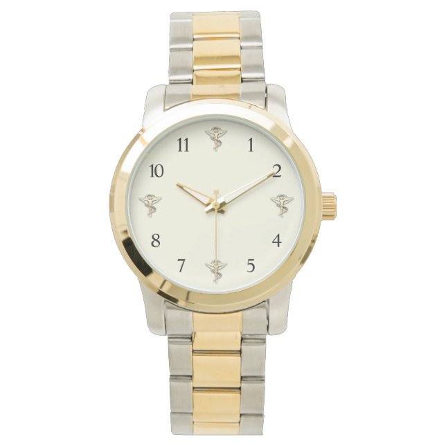 Reloj De Pulsera Chiropractico Emblema Chiropractor Pocket Watch (Anverso)