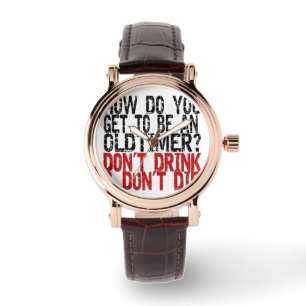 Reloj De Pulsera Chiste de tiempo antiguo de recuperación