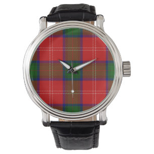 Reloj De Pulsera Chitolm tartan rojo platillo