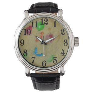 Reloj De Pulsera Chocolate Candy Piece Cocina Fun Novedad Watch