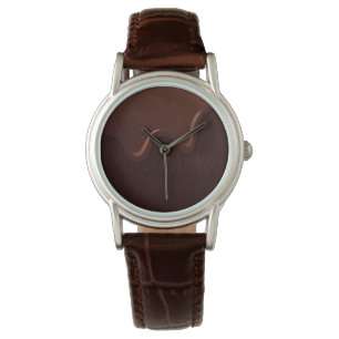 Reloj De Pulsera Chocolate de fusión