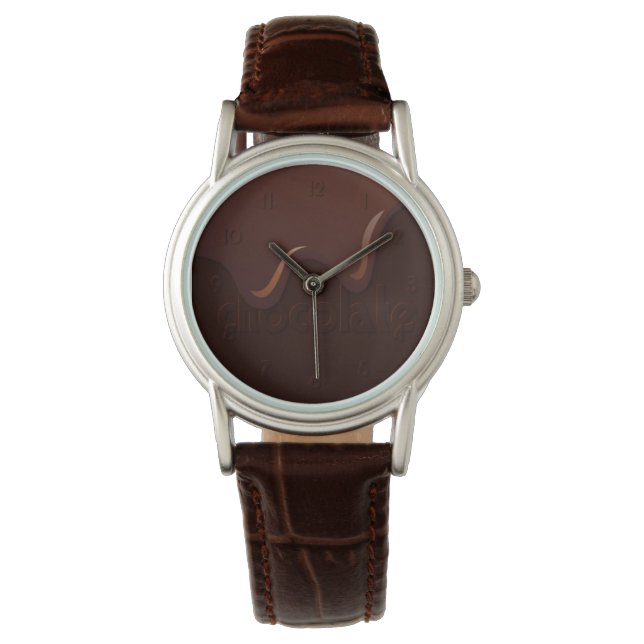 Reloj De Pulsera Chocolate de fusión (Anverso)