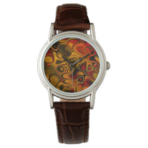 Reloj De Pulsera Chocolate fundido