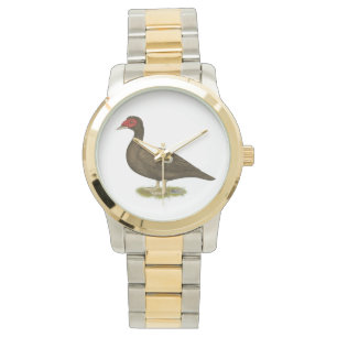 Reloj De Pulsera Chocolate Muscovy Duck