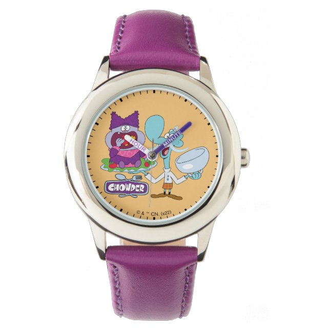 Reloj De Pulsera Chowder and Mung Daal (Anverso)