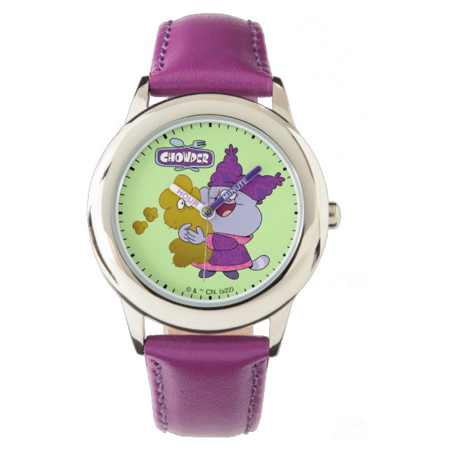 Reloj De Pulsera Chowder y Kimchi (Anverso)