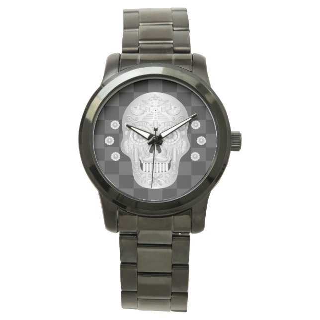 Reloj De Pulsera Chrome Calavera Watch (Anverso)